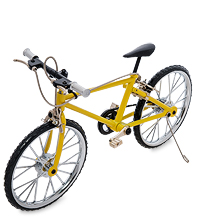 VL-20/3 Фигурка-модель 1:10 Велосипед детский «Street Trial» желтый