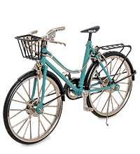 VL-06/1 Фигурка-модель 1:10 Велосипед женский «Torrent Ussury» голубой