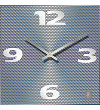 SLT- 94 Часы настенные в стиле модерн «GRAY GRID»