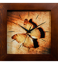 SLT-136 Часы настенные «БАБОЧКА»