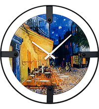 SLT-185 Часы настенные «VAN GOGH CAFE»