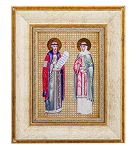 ART-905/6 Панно «Святые Петр и Феврония»