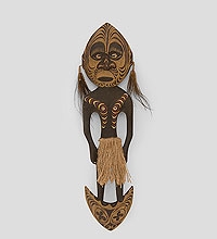 27-025 Панно «Абориген Папуа» 50см (Папуа)