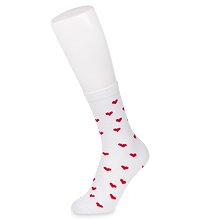 Носки женские My Honey ASW-0005  35-39 бел/красн (Artsocks)