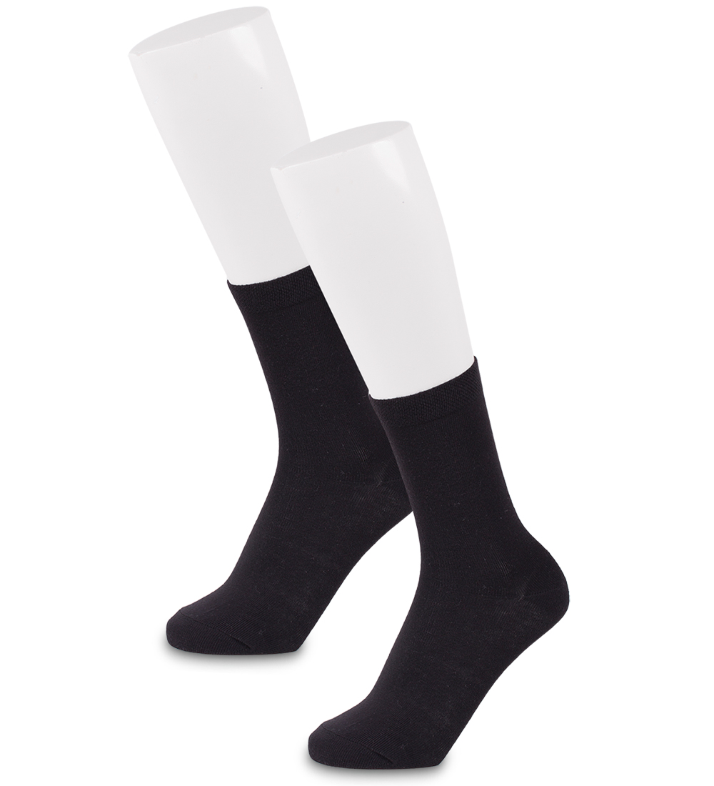 Носки женские (2 пары) Smooth ASW-0007  35-39 черный (Artsocks)
