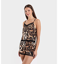 Пижама женская 5002/8, леопард