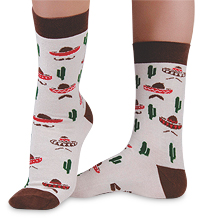 Носки креативные ASHA-0009 Mexico 40-43 (Artsocks)