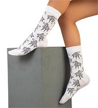 Носки креативные ASHA-0011 Mosquitos черный 36-39 (Artsocks)