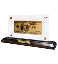 HB-079 «Банкнота 100 USD (доллар) США»