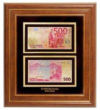HB-004 Панно «Банкнота 500 EUR (евро) Евросоюз - 2/size»