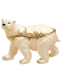 JB- 27 Шкатулка «Белый Медведь»
