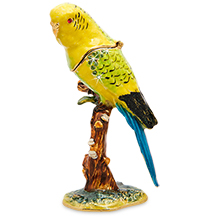 JB- 90 Шкатулка «Волнистый попугайчик»