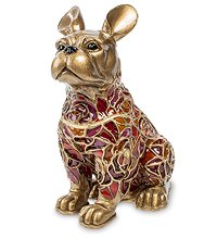 SMT-38 Светильник-ночник «Бульдог» стиль Тиффани (Nobility)