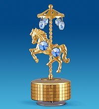 AR-3363 Фигурка музыкальная «Лошадка» с цв.кр. (Юнион)