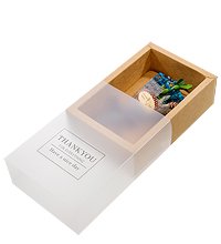 DF-91 Открытка с букетом из сухоцветов в подарочкой коробке «Для тебя»