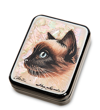 ШК-55/168-A Шкатулка «Котик» исп. Лидяева