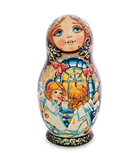 МР-16/ 9-A Матрешка 5м «Мария с ангелами»