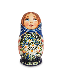 МР-16/ 4-B Матрешка 3м «Мария с цветами»