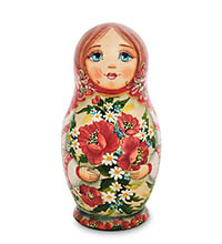 МР-16/31 Матрешка 5м «Мария с маками» бол.