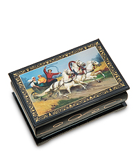 ШК-11/ 1-U Шкатулка в технике декупаж (6х9х4)