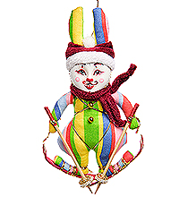 RK-459/2 Кукла подвесная «Кролик на лыжах»