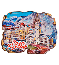 МТ- 039/10 Магнит «Роза Хутор»