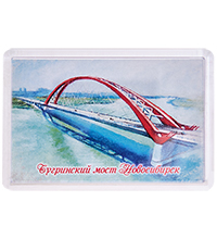 МТ- 001/29-B Магнит «Бугринский мост Новосибирск»