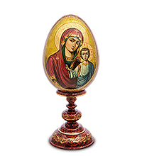 ИКО-15 Яйцо-икона «Казанской Божьей Матери» Рябова Г.