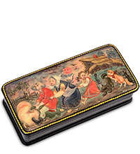 ШК-19/59 Шкатулка в технике декупаж «Сказка» (14х6,5х3,5)