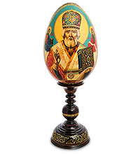 ИКО-24 Яйцо-икона «Святой Николай Чудотворец» Рябов С.