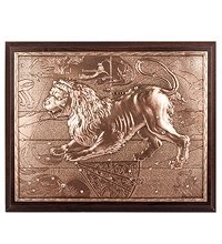 ПК- 99 Панно «Знак зодиака Лев» 25х20