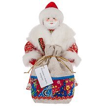 RK-615 Кукла «Дедушка Мороз с мешком»