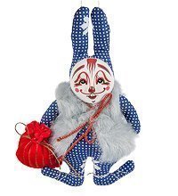 RK-460/1 Кукла подвесная «Кролик в меховушке»