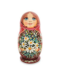 МР-16/ 4-A Матрешка 3м «Мария с цветами»
