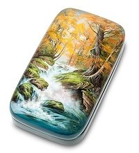 ШК-20/ 4 Шкатулка «Водопад» худ. Ларина М.