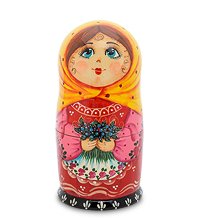 МР-24/ 19 Матрешка 5м «Анастасия с цветами»