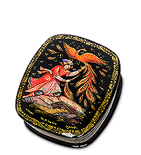 ШК-45/43 Шкатулка «Жар-птица» исп. Орлова
