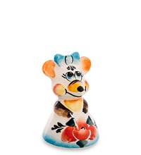 ГЛ- 534 Фигурка «Мышка» цв. (Гжельский фарфор)