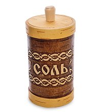 BST-318/ 2 Туесок «Соль» мал. (береста)