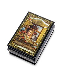 ШК-11/ 1-E Шкатулка в технике декупаж (6х9х4)
