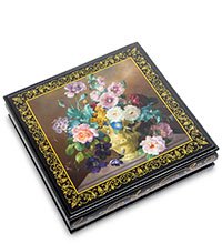 ШК-11/ 7-B Шкатулка в технике декупаж (16х16х5)