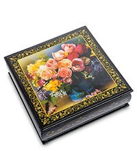ШК-11/ 7-C Шкатулка в технике декупаж (16х16х5)