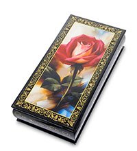 ШК-11/ 8-F Шкатулка в технике декупаж (11х22х4)