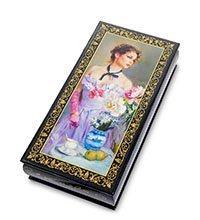 ШК-11/ 8-I Шкатулка в технике декупаж (11х22х4)