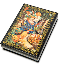 ШК-11/ 9-I Шкатулка в технике декупаж (16х22х5)