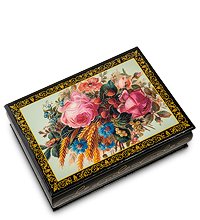 ШК-11/ 6-F Шкатулка в технике декупаж (13х18х4)