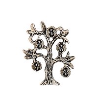 AM-2292 Фигурка кошельковая «Денежное дерево» (латунь)