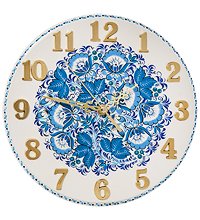 KH-10/1 Часы с хохломской росписью настенные 22х250