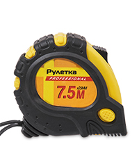TS- 95/2 Рулетка желто-черная 7,5м