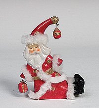 SC 20295 Подсвечник Санта (K)